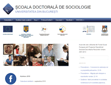 Tablet Screenshot of doctorat.sas.unibuc.ro